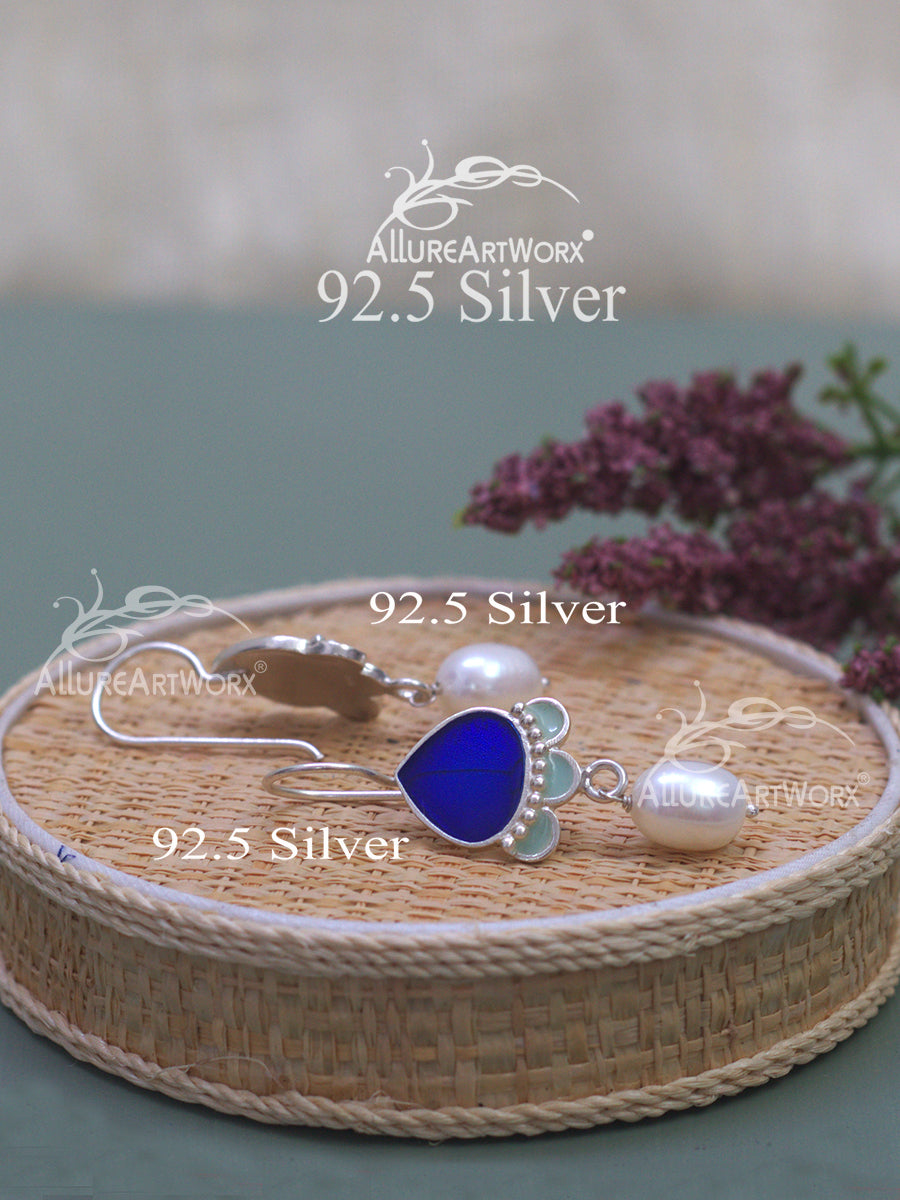 Aouli Silver Hooks